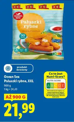 Lidl Paluszki rybne Ocean Sea XXL oferta