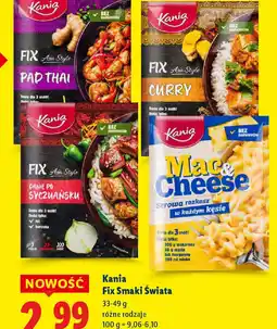 Lidl Kania Fix Smaki Swiata oferta