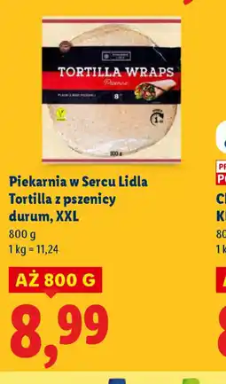 Lidl Tortilla z pszenicy durum XXL oferta