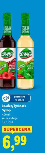 Lidl Syrop Lowicz/Tymbark oferta