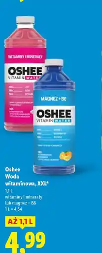 Lidl Oshee Woda witaminowa oferta