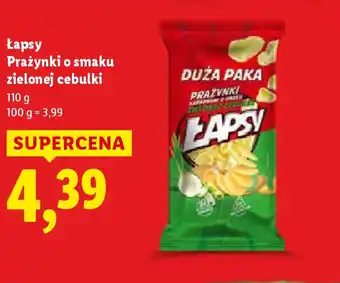 Lidl Lapsy Prażynki o smaku zielonej cebulki oferta