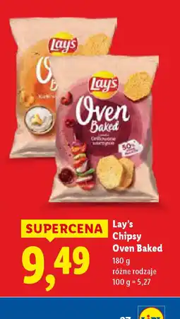 Lidl Chipsy Lay's Oven Baked oferta