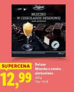 Lidl Deluxe Mleczko o smaku ajerkoniaku oferta