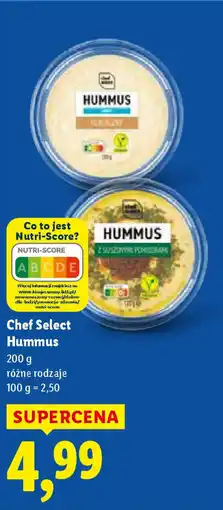 Lidl Hummus Chef Select oferta