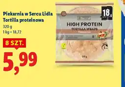 Lidl Tortilla proteinowa oferta