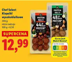 Lidl Chef Select Klopsiki wysokobiałkowe oferta