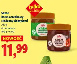 Lidl Krem orzechowy Sante oferta
