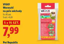 Lidl VIGO! Woreczki na psie odchody oferta