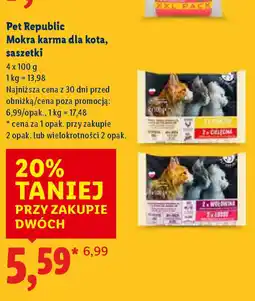 Lidl Pet Republic Mokra karma dla kota oferta