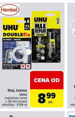 Carrefour UHU Klej, taśma oferta