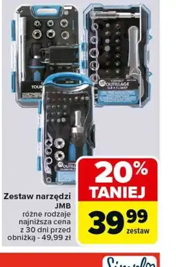 Carrefour Zestaw narzędzi JBM oferta