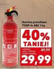 Kaufland Gaśnica proszkowa abc 1 kg oferta