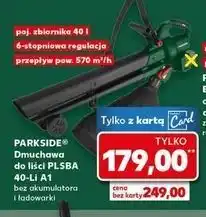 Kaufland Dmuchawa do liści 40 v Parkside oferta