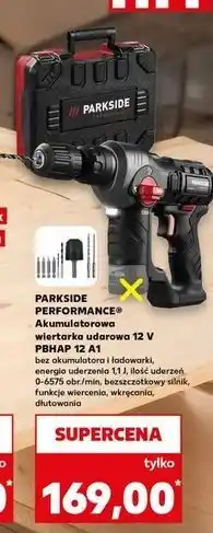 Kaufland Wiertarka udarowa 12v pbhap 12 a1 Parkside Performance oferta