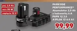Kaufland Akumulator 12 v z szybką ładowarką Parkside Performance oferta