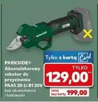 Kaufland Sekator akumulatorowy 20v Parkside oferta