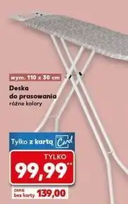 Kaufland Deska do prasowania 110 x 30 cm oferta