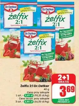 Dino Żelfix 2:1 Dr. Oetker oferta