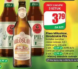 Dino Piwo Miłosław, Grodziskie Pils oferta