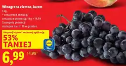 Lidl Winogrona ciemne Lidl oferta