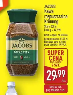 ALDI Kawa rozpuszczalna Jacobs Krönung oferta