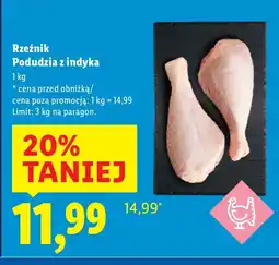 Lidl Podudzia z indyka Rzeźnik oferta