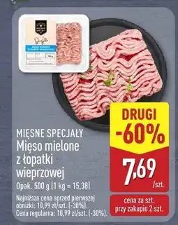 ALDI Mięso mielone z łopatki wieprzowej Mięsne Specjały oferta