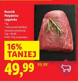 Lidl Polędwica cygańska Rzeźnik oferta