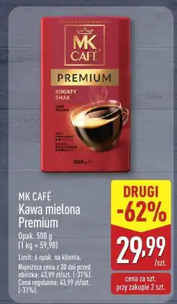 ALDI Kawa mielona Premium MK Café oferta