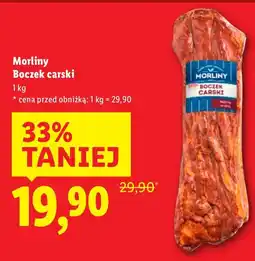 Lidl Boczek carski Morliny oferta