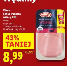 Lidl Schab wędzony wiśnią Pikok XXL oferta