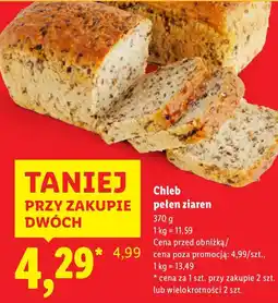 Lidl Chleb pełen ziaren Lidl oferta