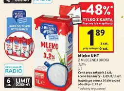 Intermarche Mleko UHT 3,2% z Mlecznej Drogi oferta