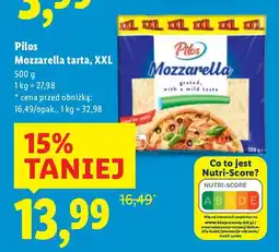 Lidl Ser Mozzarella tarta Pilos XXL oferta