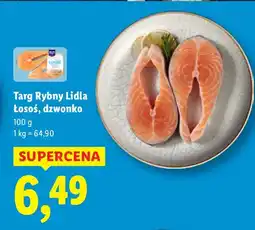 Lidl Łosoś dzwonko Targ Rybny Lidla oferta