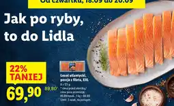 Lidl Łosoś atlantycki porcje z fileta XXL Lidl oferta