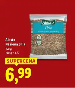 Lidl Nasiona chia Alesto 160g oferta