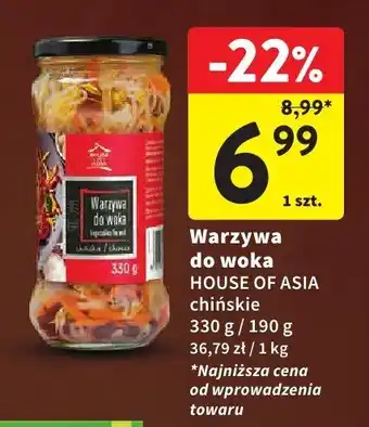 Intermarche Warzywa do woka chińskie House of Asia oferta