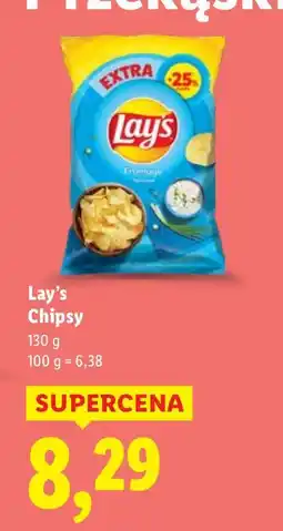Lidl Chipsy Lay's 130g oferta