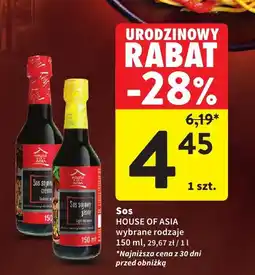 Intermarche Sos House of Asia wybrane rodzaje oferta