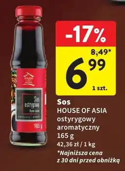 Intermarche Sos ostrygowy aromatyczny House of Asia oferta