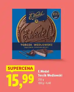 Lidl Ciastko Torcik Wedlowski E.Wedel 250g oferta