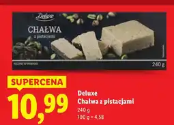 Lidl Chałwa Deluxe z pistacjami oferta