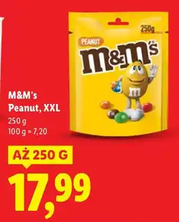 Lidl Draże M&M's Peanut XXL oferta