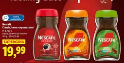 Lidl Kawa rozpuszczalna Nescafe Classic/Caramel/Hazelnut oferta