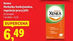 Lidl Herbata Xenea funkcjonalna regulacja pracy jelit oferta