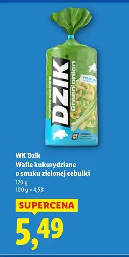 Lidl Wafle kukurydziane WK Dzik o smaku zielonej cebulki oferta