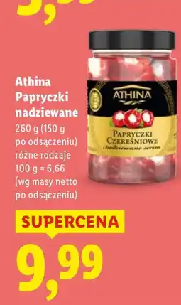 Lidl Papryczki Athina nadziewane oferta