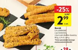 Intermarche Borek kurczak słodko-kwaśny La Lorraine oferta